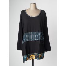 G!OZE - Tunique manches longues noir en viscose - Femme - Taille 42 - Modz