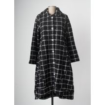 G!OZE - Manteau long noir en acrylique - Femme - Taille 42 - Modz