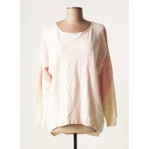 SANDWICH - Pull rose en coton - Femme - Taille 38 - Modz