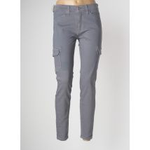 DESGASTE - Pantalon cargo gris en coton pour femme - Taille 44 - Modz