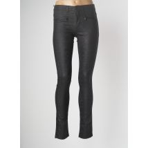 DESGASTE - Pantalon slim noir en coton pour femme - Taille 34 - Modz