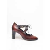 FRANCE MODE - Escarpins marron en cuir - Femme - Taille 36 - Modz