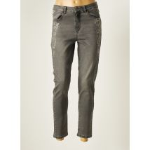 RABE - Jeans coupe slim gris en coton pour femme - Taille 40 - Modz