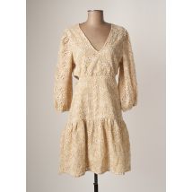 B.YOUNG - Robe mi-longue beige en coton - Femme - Taille 36 - Modz