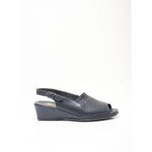 FORTUNA SCHUHE - Sandales/Nu pieds bleu en cuir - Femme - Taille TU - Modz