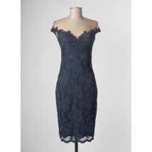 OLVI'S - Robe mi-longue bleu en polyamide - Femme - Taille 40 - Modz