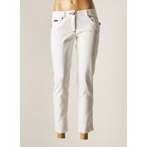 PHILIPP PLEIN - Jeans coupe slim blanc en coton - Femme - Taille W26 - Modz