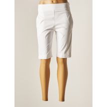 D.EXTERIOR - Bermuda blanc en coton - Femme - Taille 34 - Modz