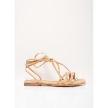 KENNEL UND SCHMENGER - Sandales/Nu pieds beige en cuir - Femme - Taille 38 - Modz