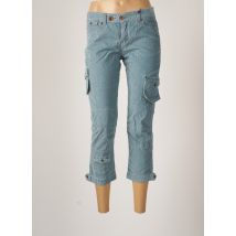 CHIPIE - Pantacourt bleu en coton - Femme - Taille W30 - Modz