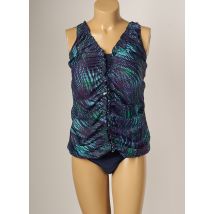 ELEMAR - Maillot de bain 2 pièces violet en polyester - Femme - Taille TU - Modz