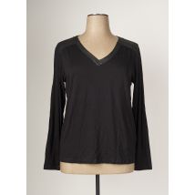 ZELI - T-shirt noir en viscose - Femme - Taille 40 - Modz