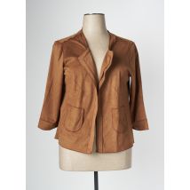 ZELI VESTES FEMME DE COULEUR MARRON - Grande Taille