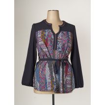 ZELI - Blouse bleu en polyester - Femme - Taille 54 - Modz