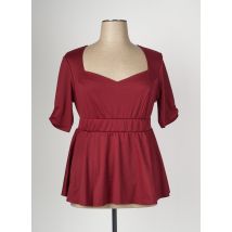 KIYONNA - Top rouge en polyester - Femme - Taille 44 - Modz