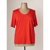 DORIS STREICH - T-shirt orange en viscose - Femme - Taille 46 - Modz