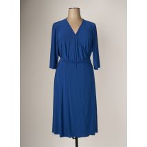 KIYONNA - Robe mi-longue bleu en polyester - Femme - Taille 40 - Modz