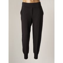 SOPHIA CURVY - Pantalon slim noir en coton - Femme - Taille 56 - Modz