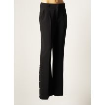 CAROLINE BISS - Pantalon large noir en polyester - Femme - Taille 36 - Modz