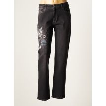 DOLCEZZA - Jeans coupe slim gris en coton pour femme - Taille 40 - Modz
