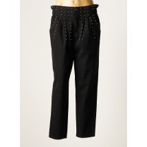 LEO & UGO - Jean coupe Mom noir en coton - Femme - Taille 40 - Modz