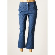 LOLA CASADEMUNT - Pantalon 7/8 bleu en coton - Femme - Taille 36 - Modz