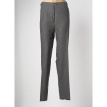 CHRISTIAN MARRY - Pantalon slim noir en acrylique - Femme - Taille 54 - Modz