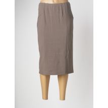 SOMMERMANN - Jupe mi-longue gris en viscose - Femme - Taille 40 - Modz