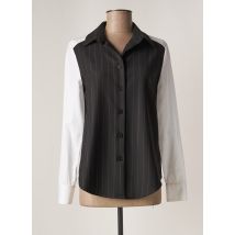 JUDITH & CHARLES - Chemisier noir en polyester - Femme - Taille 38 - Modz