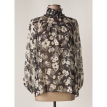 HIGH - Blouse noir en soie - Femme - Taille 36 - Modz