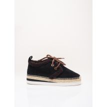 SEE BY CHLOÉ - Espadrilles noir en cuir pour femme - Taille 37 - Modz