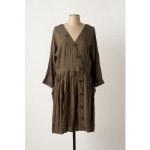 BLEND SHE - Robe mi-longue vert en viscose - Femme - Taille 42 - Modz