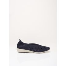 HIRICA - Chaussures de confort bleu en cuir - Femme - Taille 36 - Modz