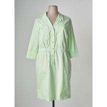 RIVER WOODS - Robe mi-longue vert en coton pour femme - Taille 46 - Modz