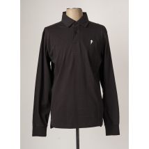 RUCKFIELD - Polo noir en coton pour homme - Taille M - Modz