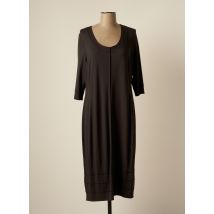 VETONO - Robe mi-longue gris en viscose - Femme - Taille 42 - Modz