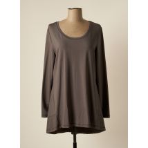 VETONO - Robe courte gris en viscose - Femme - Taille 42 - Modz