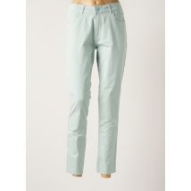 PARA MI - Pantalon slim bleu en coton - Femme - Taille 48 - Modz
