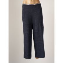 DEVERNOIS - Jogging bleu en coton - Femme - Taille 48 - Modz