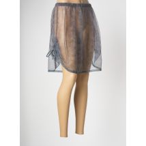 MYRINE & ME - Jupon /Fond de robe gris en polyester - Femme - Taille 38 - Modz
