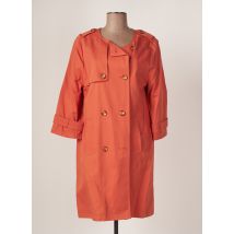 TRENCH & COAT - Trench orange en coton - Femme - Taille 38 - Modz