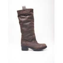 MISS SIXTY - Bottes marron en cuir - Femme - Taille 37 - Modz