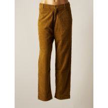 FIVE - Pantalon chino marron en coton - Femme - Taille W31 - Modz