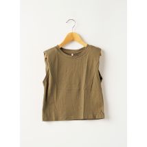 ONLY - Débardeur vert en coton - Fille - Taille TU - Modz