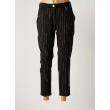 MADO ET LES AUTRES - Pantalon 7/8 noir en polyester - Femme - Taille 36 - Modz