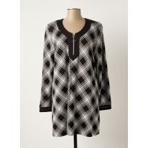 MONA LISA - Tunique manches longues noir en viscose - Femme - Taille 46 - Modz