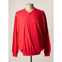 FYNCH-HATTON - Pull rouge en coton - Homme - Taille 3XL - Modz