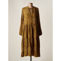 LE FABULEUX MARCEL DE BRUXELLES - Robe mi-longue jaune en viscose - Femme - Taille 40 - Modz
