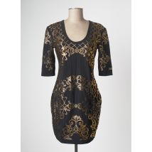 ASTRID BLACK LABEL - Robe courte noir en polyester - Femme - Taille 40 - Modz
