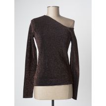 DEUX. BY ELINE DE MUNCK - Pull orange en coton - Femme - Taille 36 - Modz